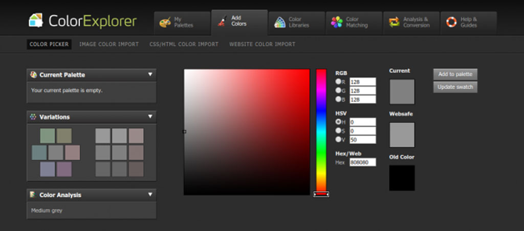  شش نرم‌افزار رایگان برای انتخاب طیف رنگی