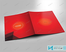 طراحی فولدر اداری